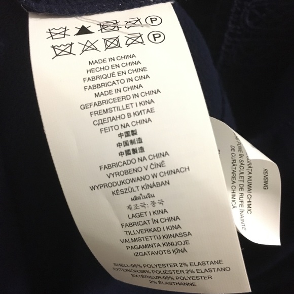 Michael Kors Navy Tassle Top - Picture 4 of 4